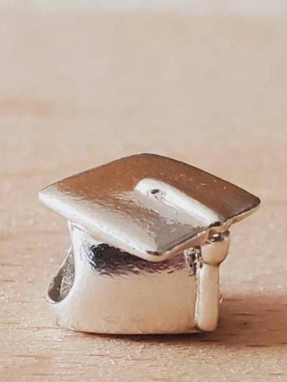 Chamilia Silver Graduation Cap Charm
